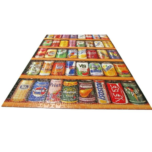 Educa Soft Cans 2000 Piece Jigsaw Puzzle (19 x 53.5) Soft Drinks Soda Pop - Picture 6 of 12